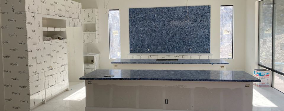 A newly remodeled open concept kitchen.